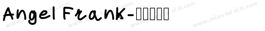 Angel Frank字体转换